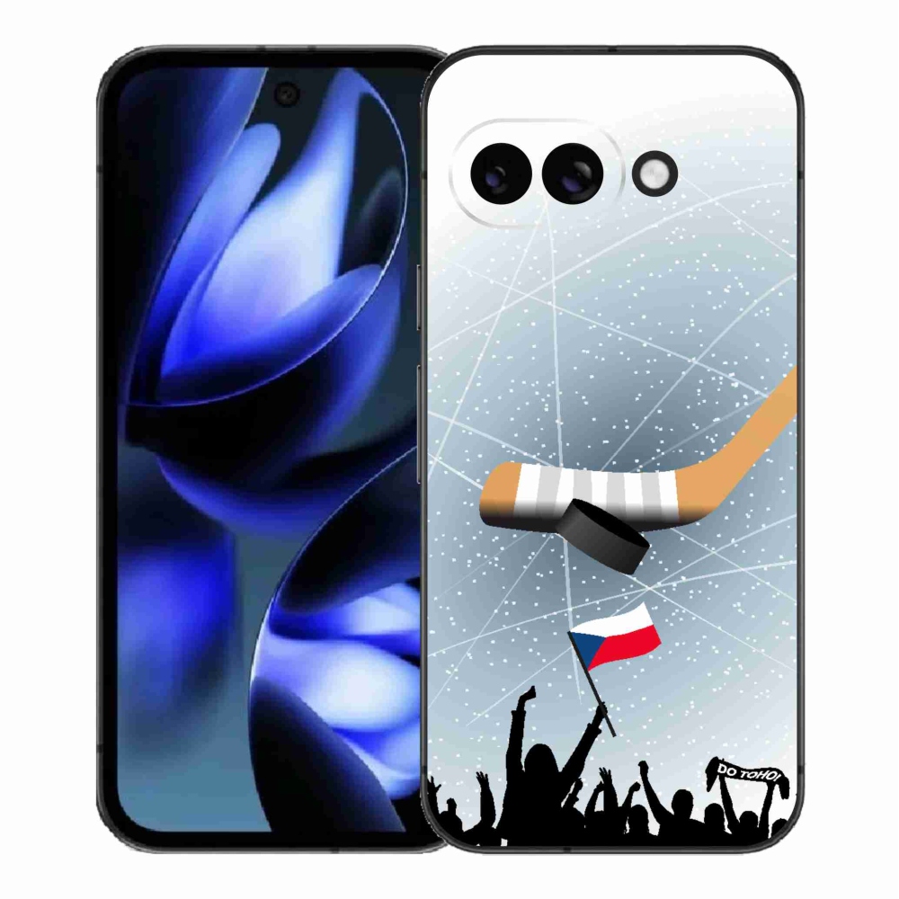 Gél borítás mmCase a Google Pixel 9a számára - hoki rajongóknak