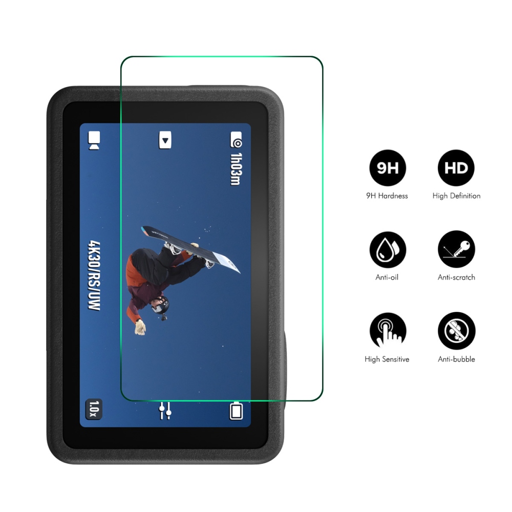 ENKAY edzett üveg képernyővédő DJI Osmo Action 4 és 3 kamerákhoz