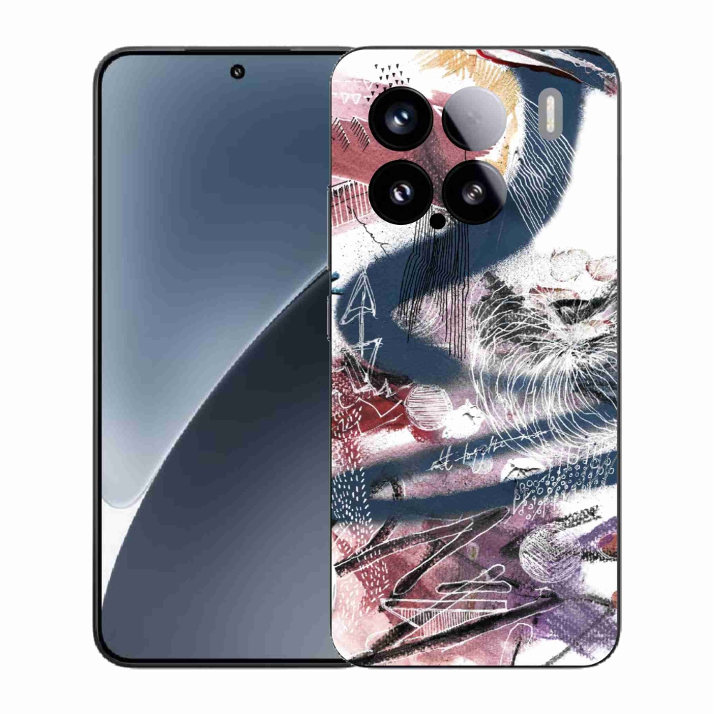 Gél borítás mmCase a Xiaomi 15-hez - absztrakt motívum 28