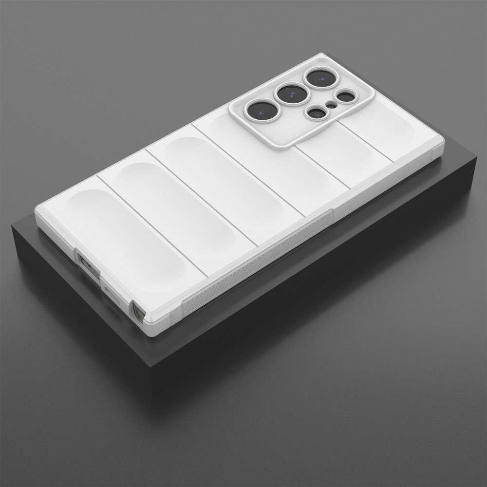 Rugg tartós zselés tok Samsung Galaxy S24 Ultra készülékhez - fehér