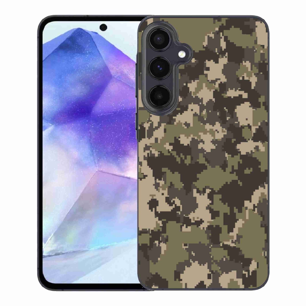 Gél védőhuzat mmCase Samsung Galaxy A55 5G - terepszínű mintázat 12