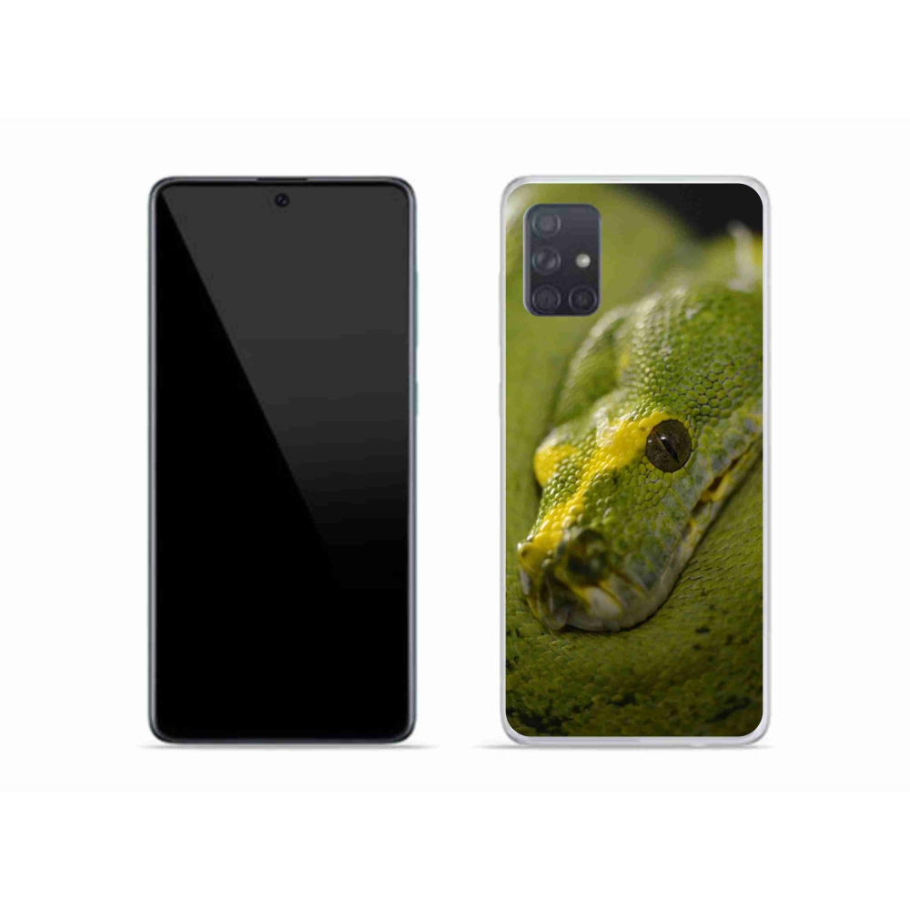 Zselés borítás mmCase Samsung Galaxy A51 - kígyó 2