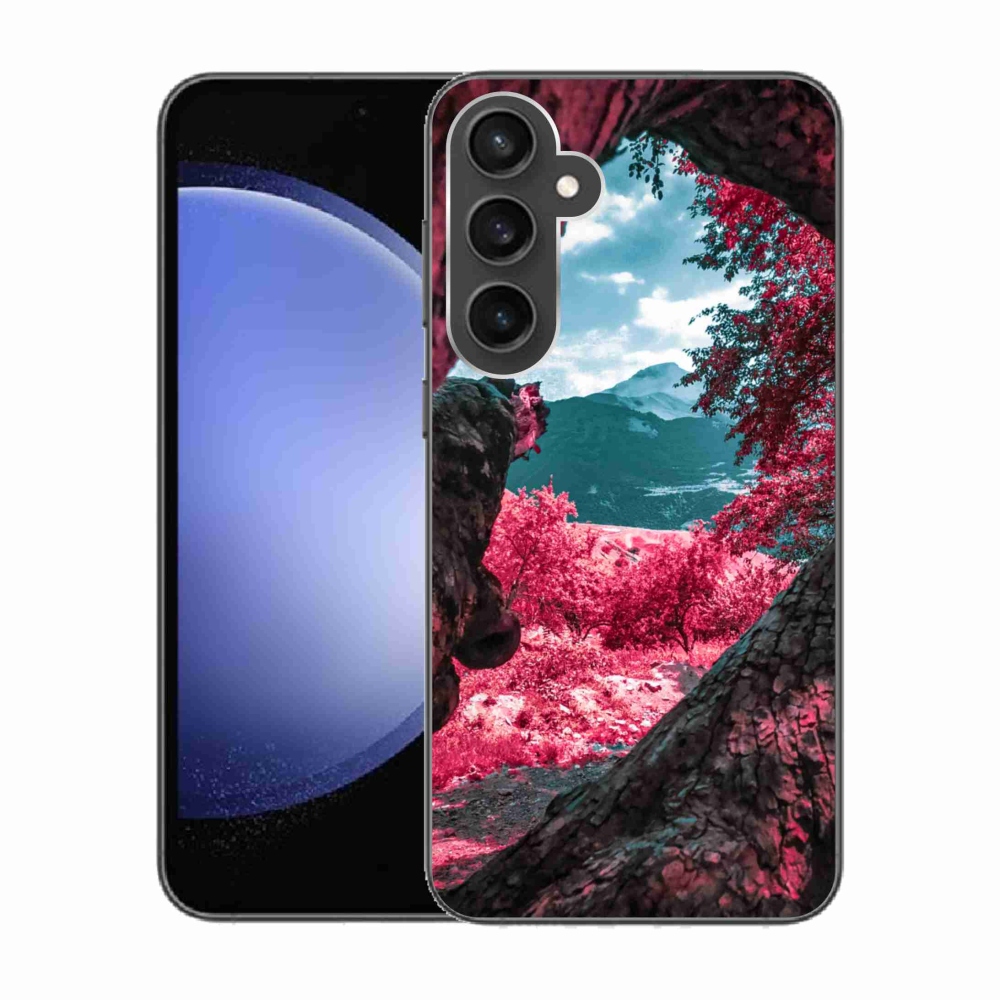 Zselés borítás mmCase Samsung Galaxy S23 FE - hegyi kilátás