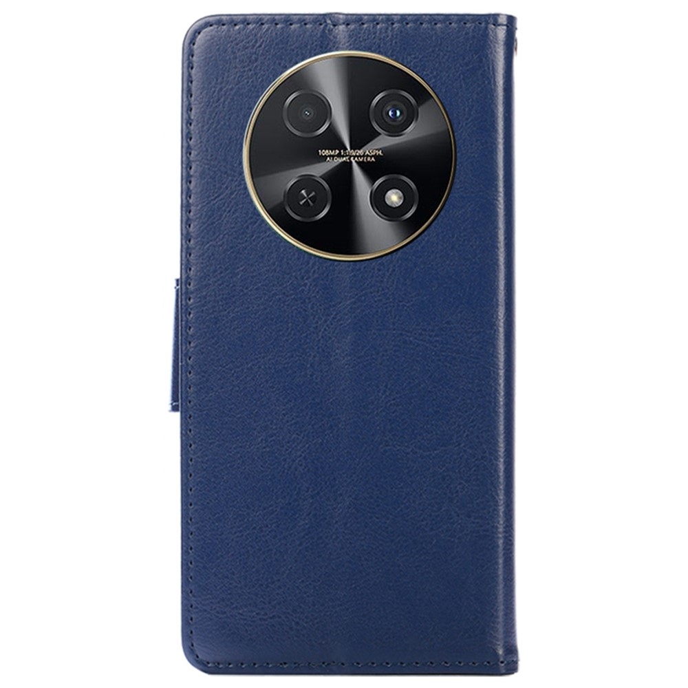 Könyvtáska tok Huawei Nova 12i - sötétkék