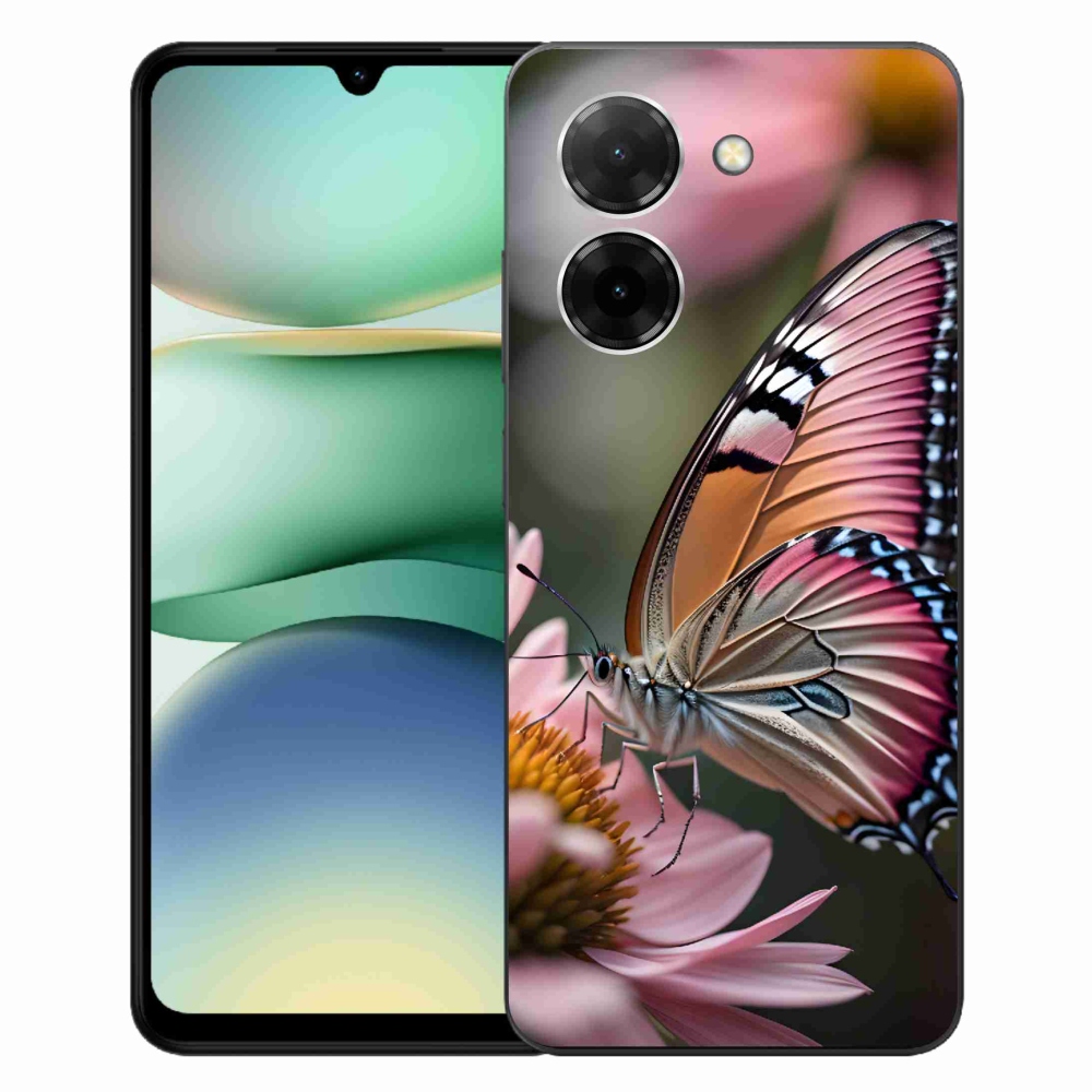 Gél borítás mmCase a Xiaomi Redmi A5 (173.45x79.35x8.45mm) - színes pillangóhoz