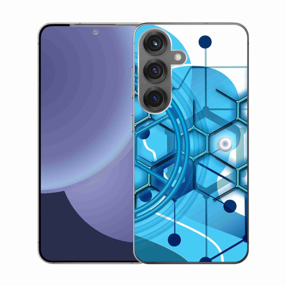 Zselés borítás mmCase Samsung Galaxy S25 készülékhez - absztrakt minta 2