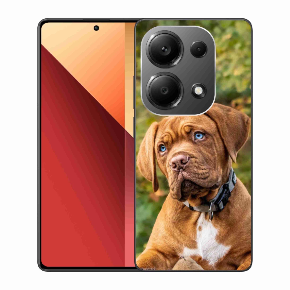 Gél borítás mmCase a Xiaomi Redmi Note 13 Pro 4G/Poco M6 Pro - kölyökkutyakékhez