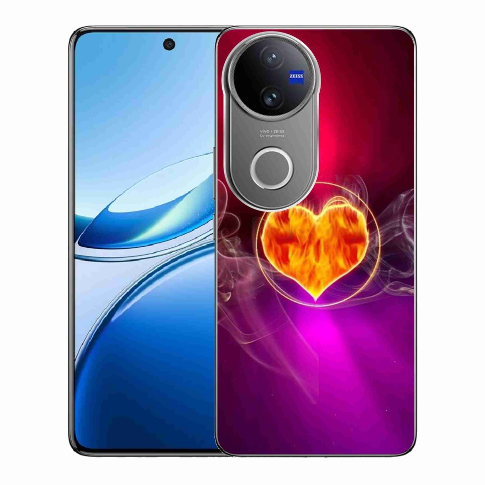 Gél borítás mmCase a Vivo V50 5G készülékhez - tüzes szív