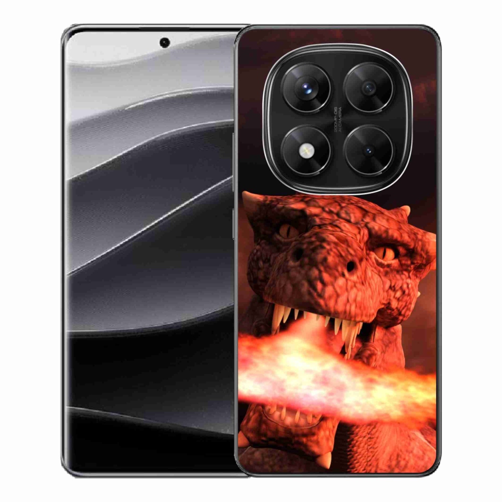 Gél borítás mmCase a Xiaomi Redmi Note 14 Pro 5G/Poco X7 5G - sárkányhoz