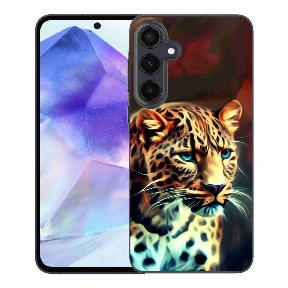 Zselés borítás mmCase Samsung Galaxy A55 5G - leopárd