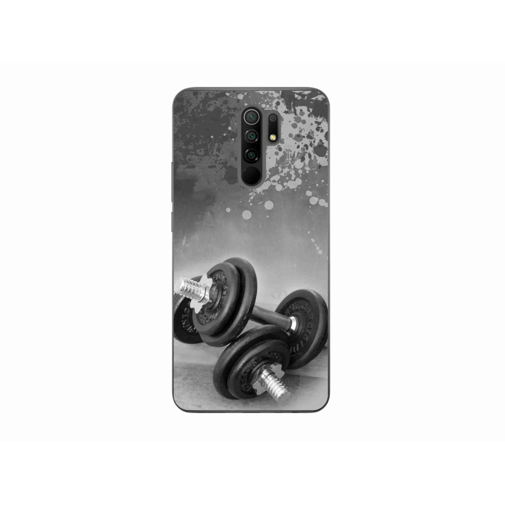 Gél borítás mmCase a Xiaomi Redmi 9-hez - súlyzók 1