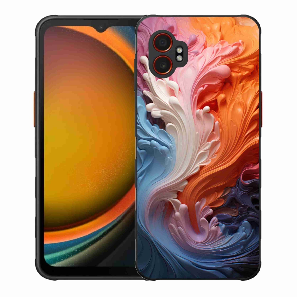Gél borítás mmCase Samsung Galaxy Xcover 7 Pro - absztrakt motívum 8