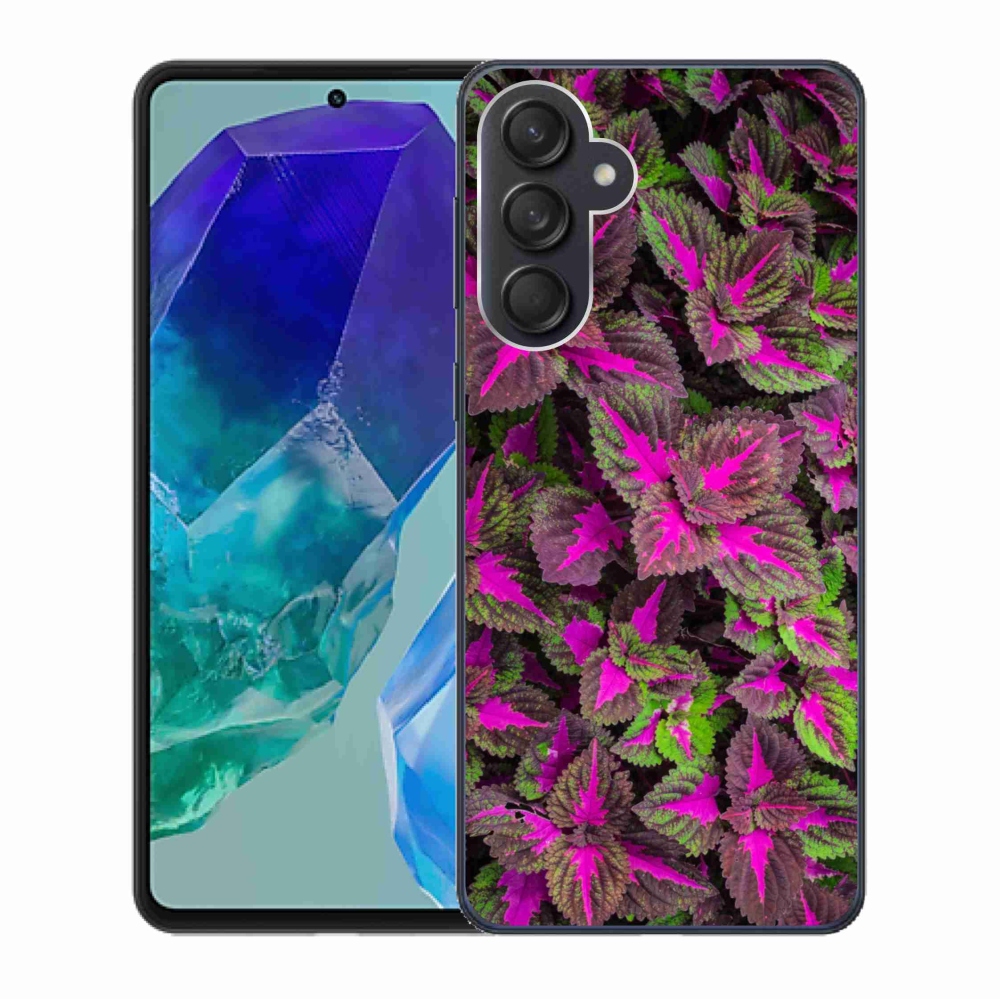 Gél védőhuzat mmCase Samsung Galaxy M55 5G - virágok 10