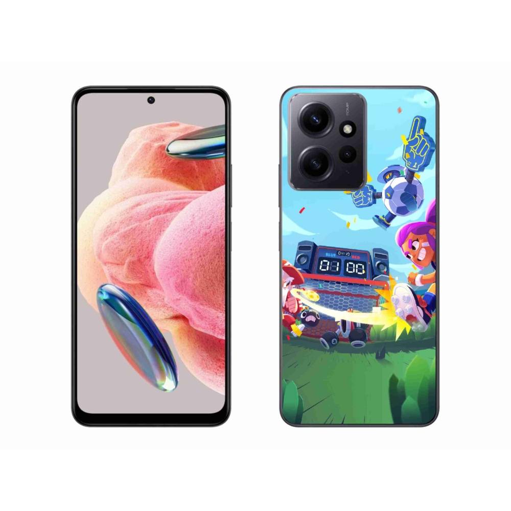 Gél borítás mmCase a Xiaomi Redmi Note 12 4G-hez - verekedés csillagok 1