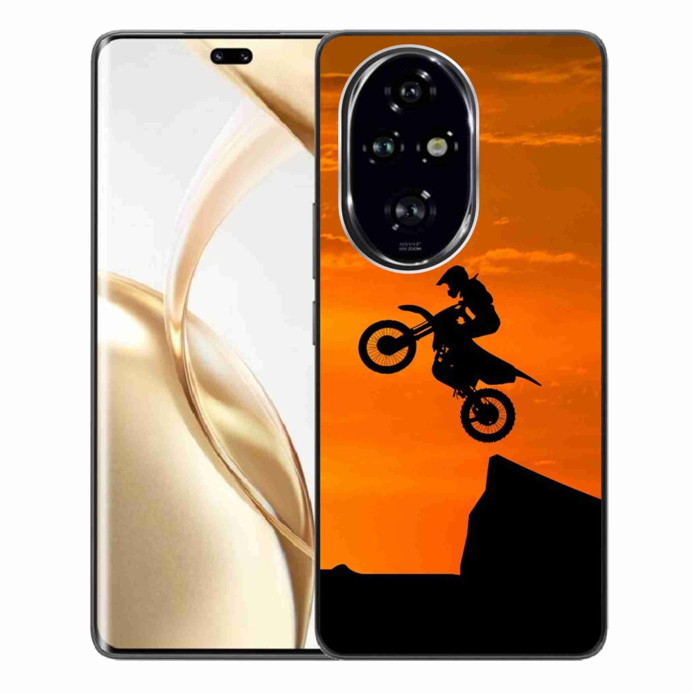 Zselés borítás mmCase a Honor 200 Pro 5G számára - motocross