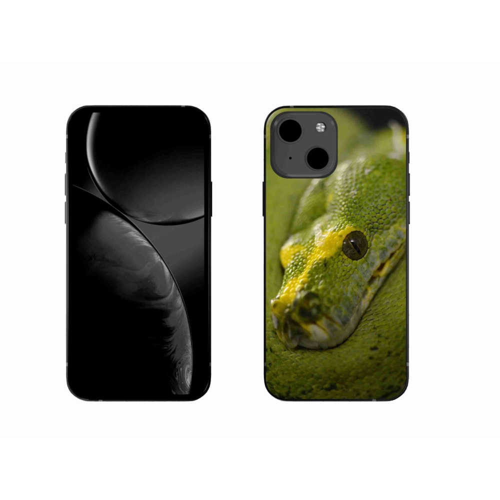 Zselés borítás mmCase iPhone 13 készülékhez - kígyó 2