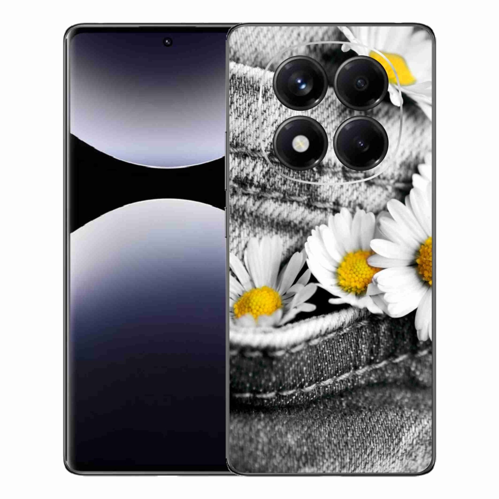 Gél borítás mmCase a Xiaomi Redmi Note 14 Pro számára - margaréták