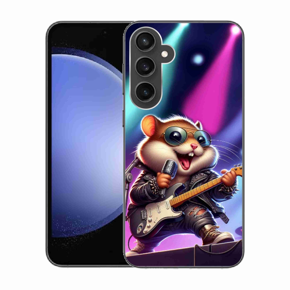 Gél borítás mmCase Samsung Galaxy S23 FE készülékhez - hörcsög hintaló