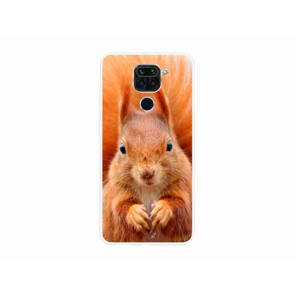 Gél borítás mmCase a Xiaomi Redmi Note 9-hez - mókus