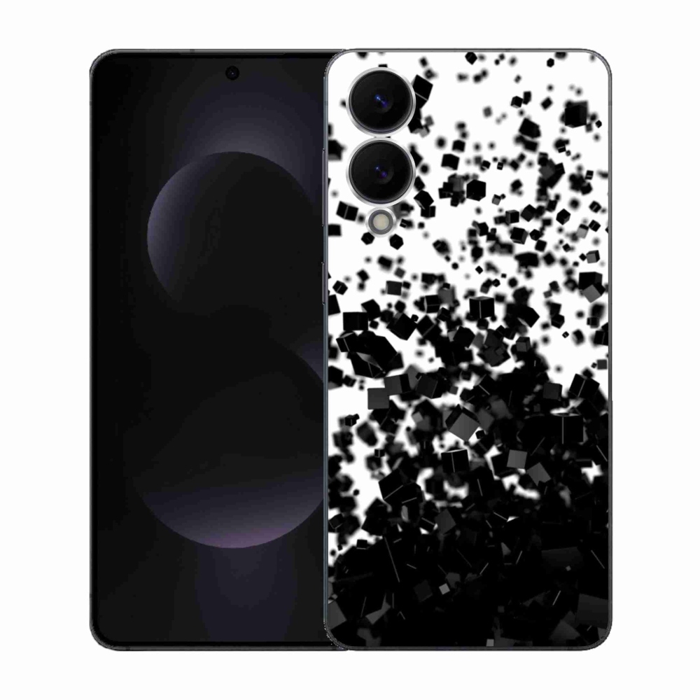 Zselés borítás mmCase Samsung Galaxy S25 Edge készülékhez - absztrakt minta 1