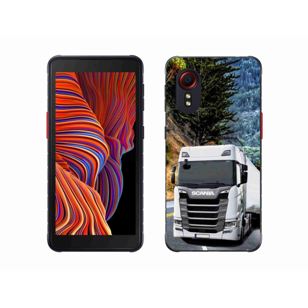 Gél borítás mmCase Samsung Galaxy Xcover 5 - teherautó 1