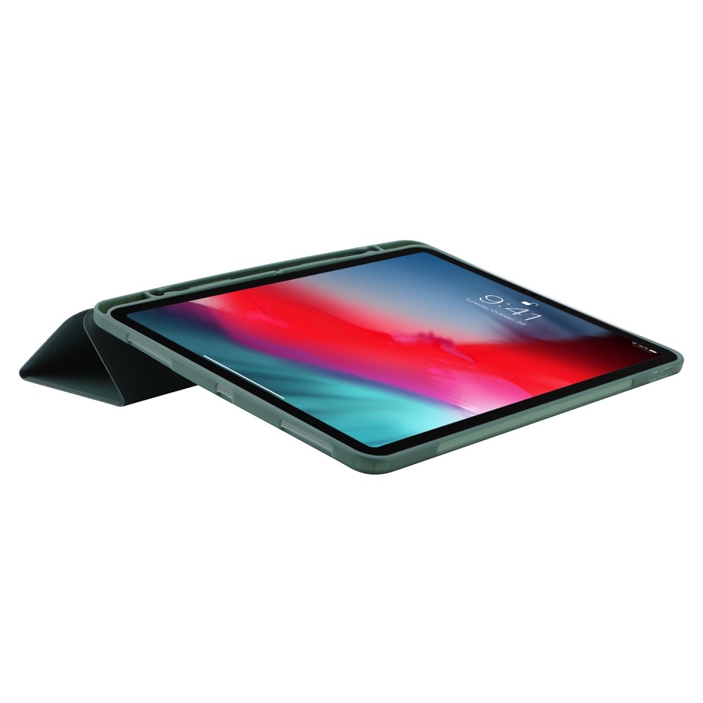 Intelligens állítható tok iPad Pro 11 (2020/21/22) - Sötétzöld