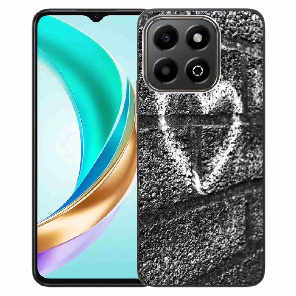 Zselés borítás mmCase a Honor X6b készülékhez - szív a falon