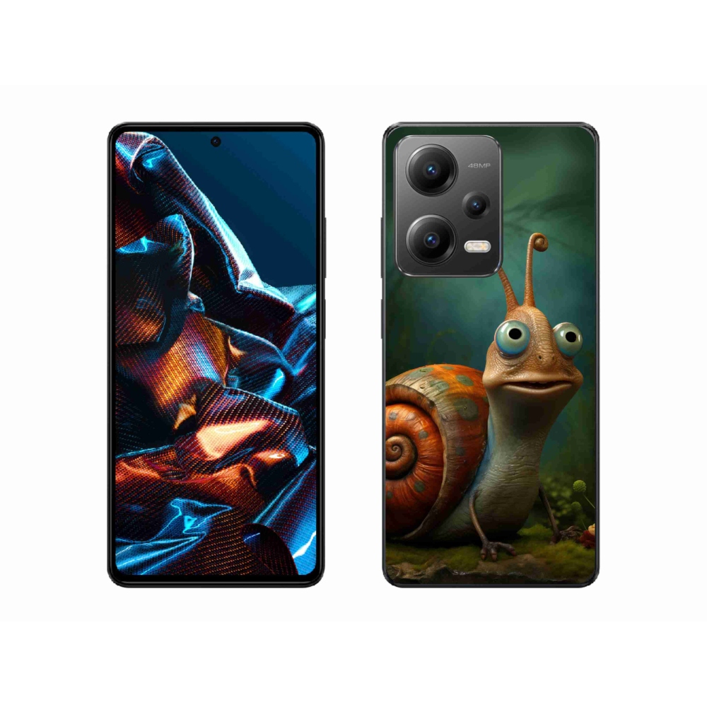Gél borítás mmCase a Xiaomi Redmi Note 12 Pro 5G-hez - csiga