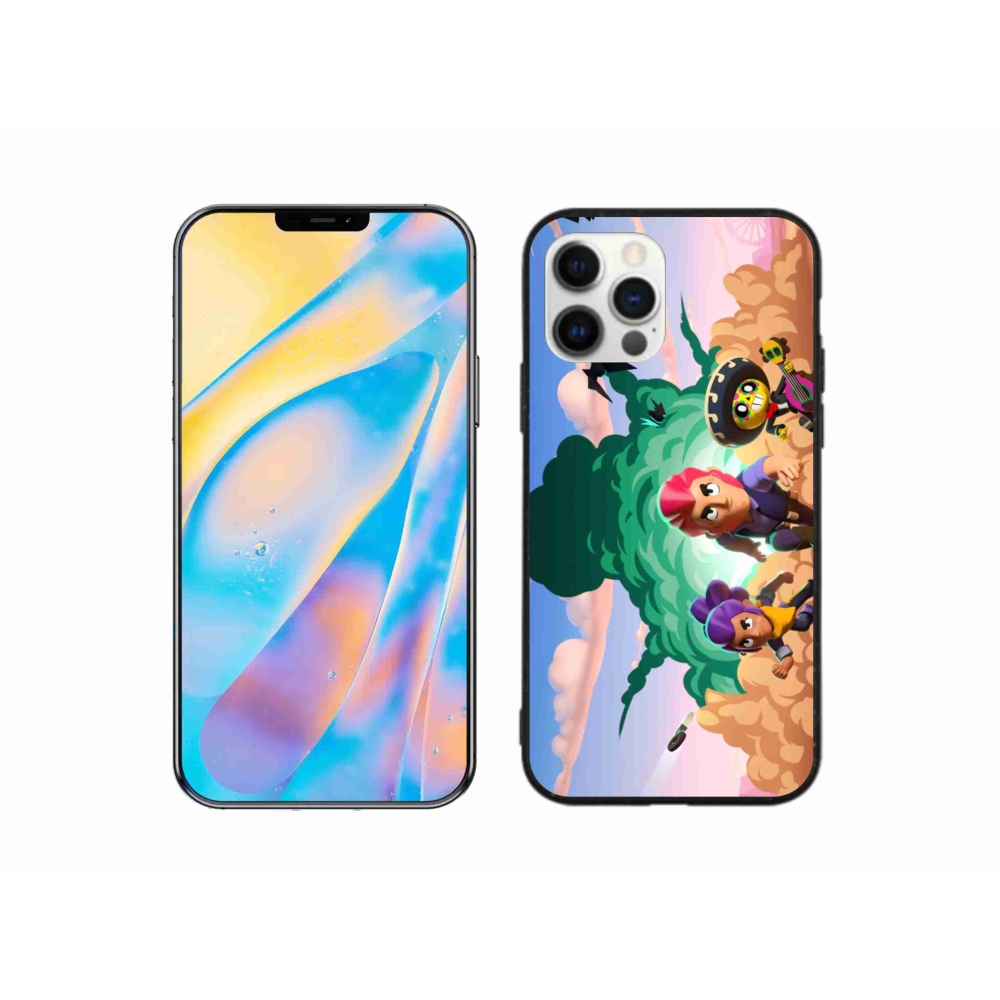 Zselés borítás mmCase iPhone 12 Pro készülékhez - bravúros csillagok