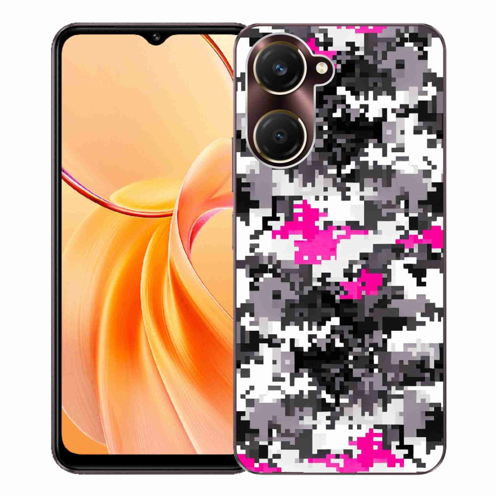 Gél borítás mmCase a Vivo Y28s 5G-hez - álcázó minta 4