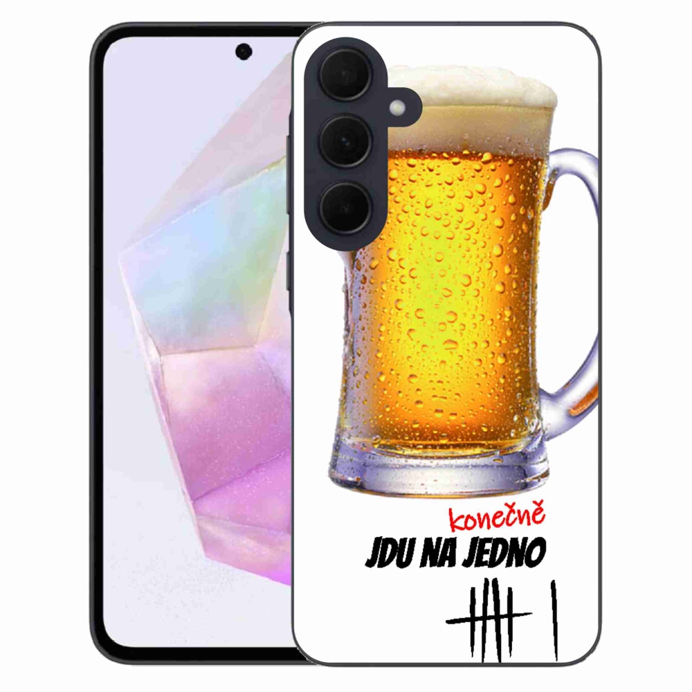 Gél borító mmCase Samsung Galaxy A35 5G - Megyek az egyikhez