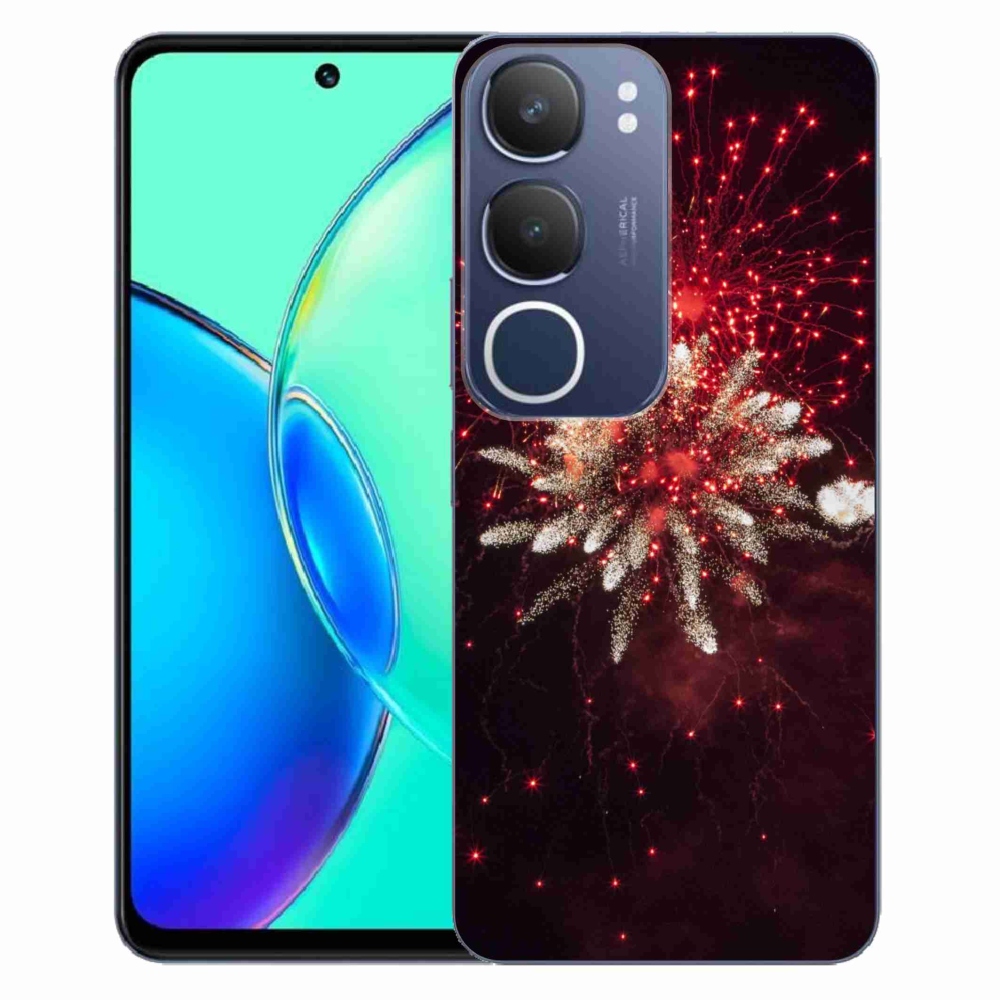 Gél borítás mmCase a Vivo Y19s készülékhez - tűzijátékok