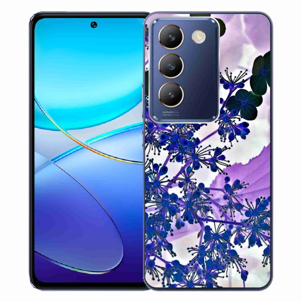Gél borítás mmCase a Vivo V40 SE 4G/5G készülékhez - hortenzia virág