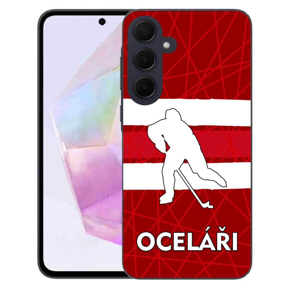 Gél borítás mmCase Samsung Galaxy A35 5G - Acélsárgák