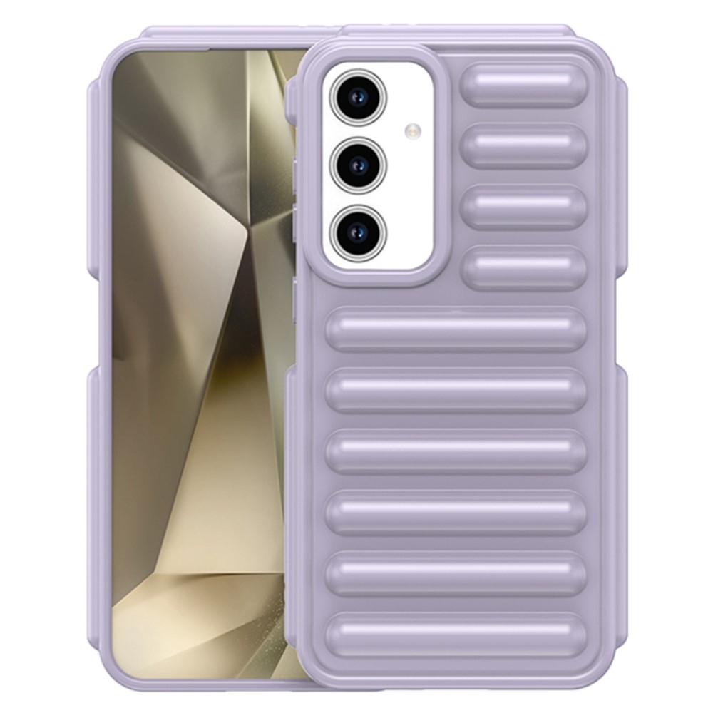 Kapszula tartós zselés tok Samsung Galaxy S24 FE készülékhez - lila