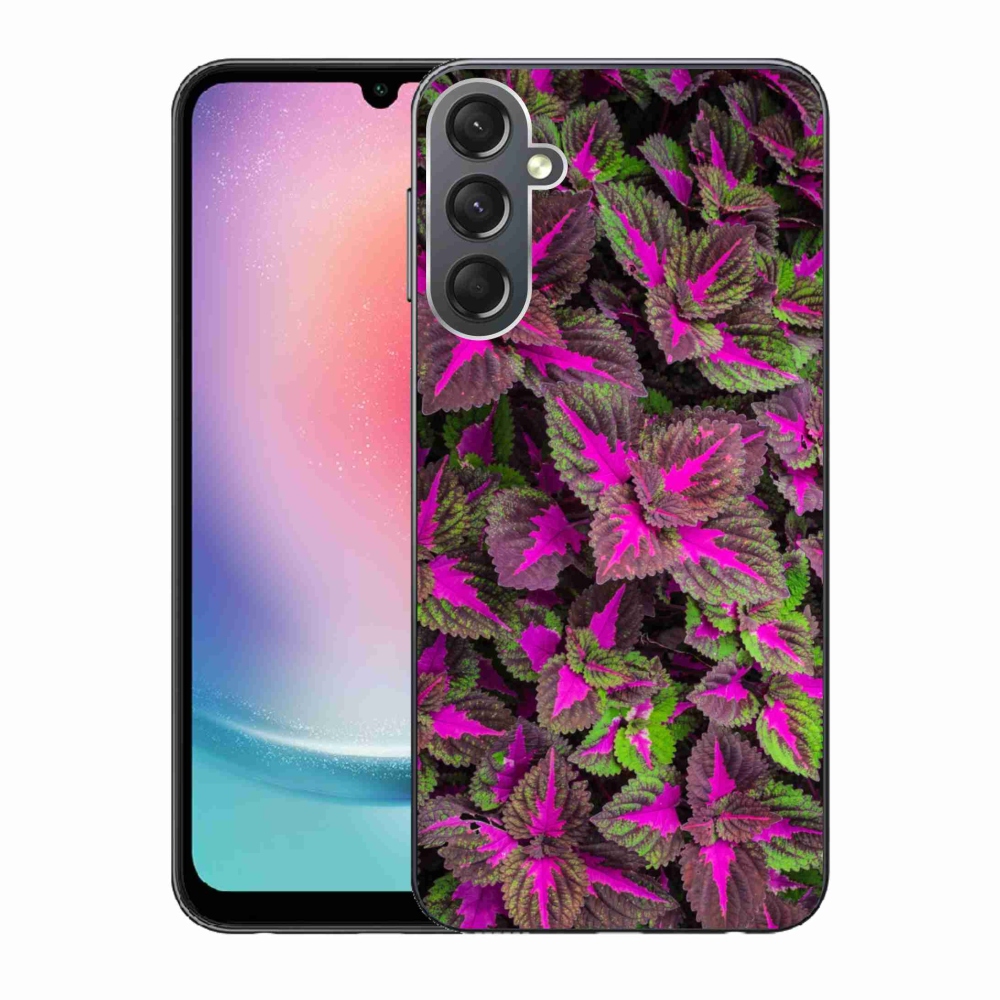 Gél borító mmCase Samsung Galaxy A24 - virágok 10