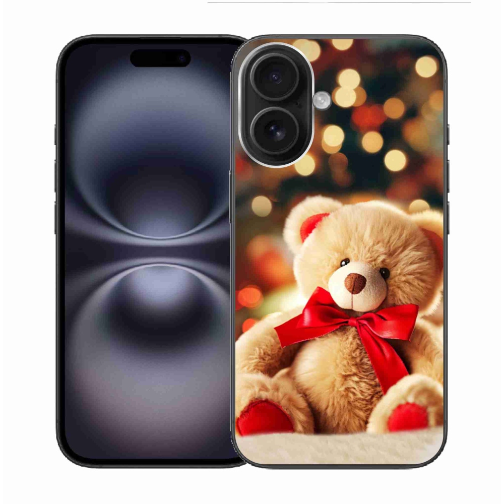 Gél borítás mmCase iPhone 16 készülékhez - mackó