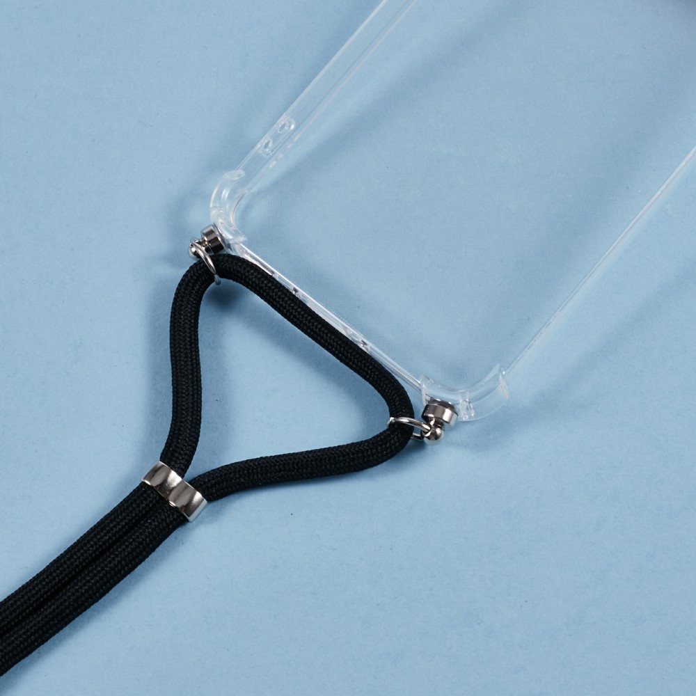 Átlátszó zselés tok zsinórral Samsung Galaxy A36 5G-hez