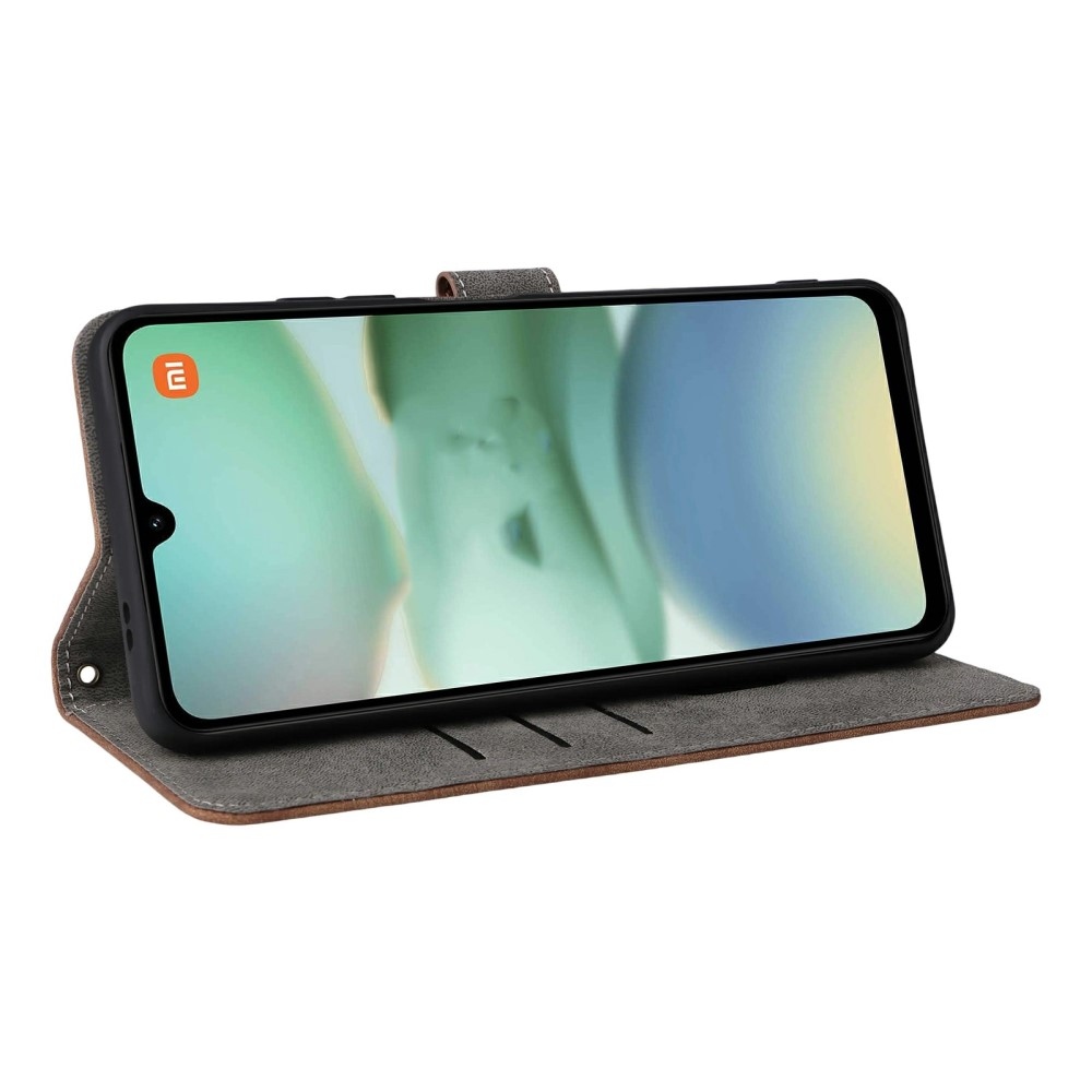 RFID könyvtáska Xiaomi Redmi A5 (171.7x77.8x8.3mm) - barna színben