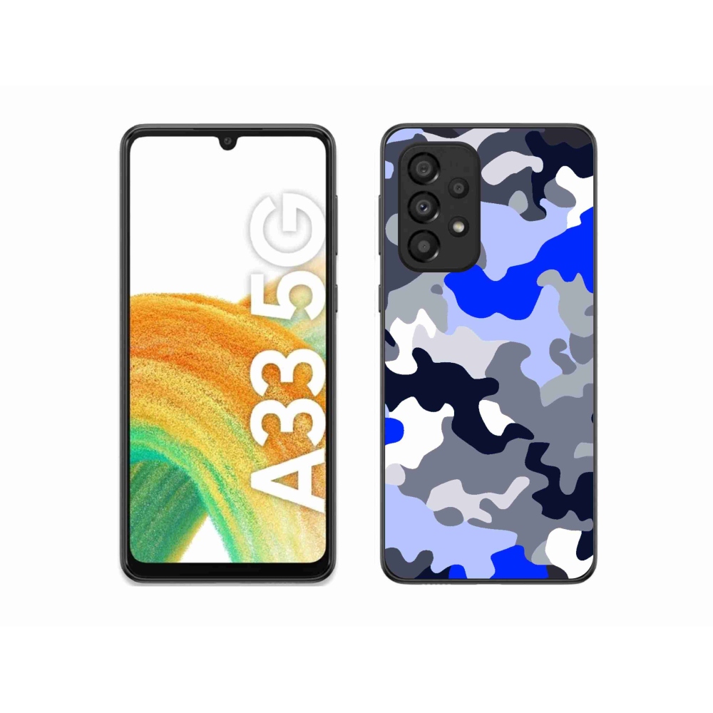 Zselés borítás mmCase Samsung Galaxy A33 5G - terepszínű minta 8