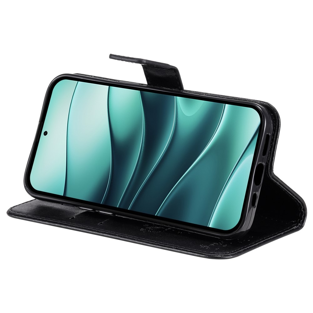 Fák könyve tok Xiaomi Redmi Note 14 5G - fekete