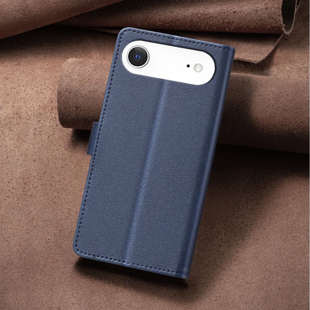 BINFEN könyvtáska iPhone 17 Air készülékhez - kék