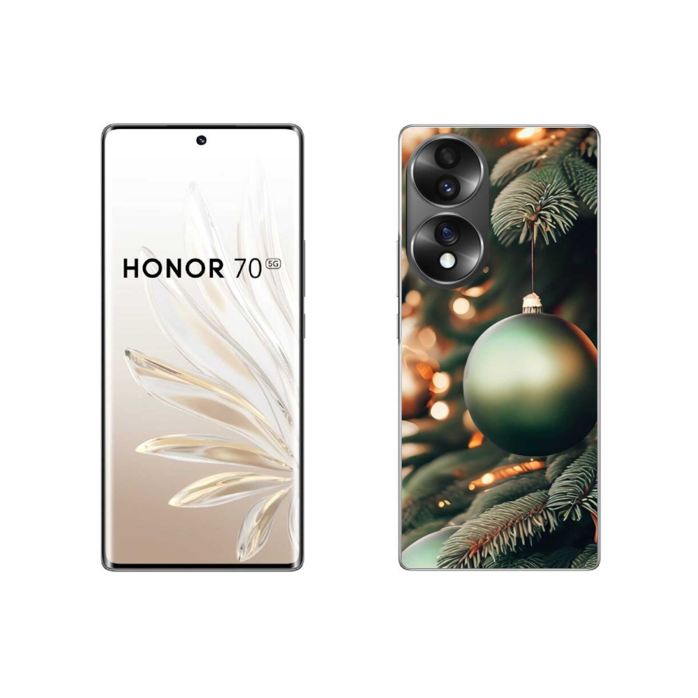 Gél borítás mmCase for Honor 70 - Karácsonyi dekorációk 1