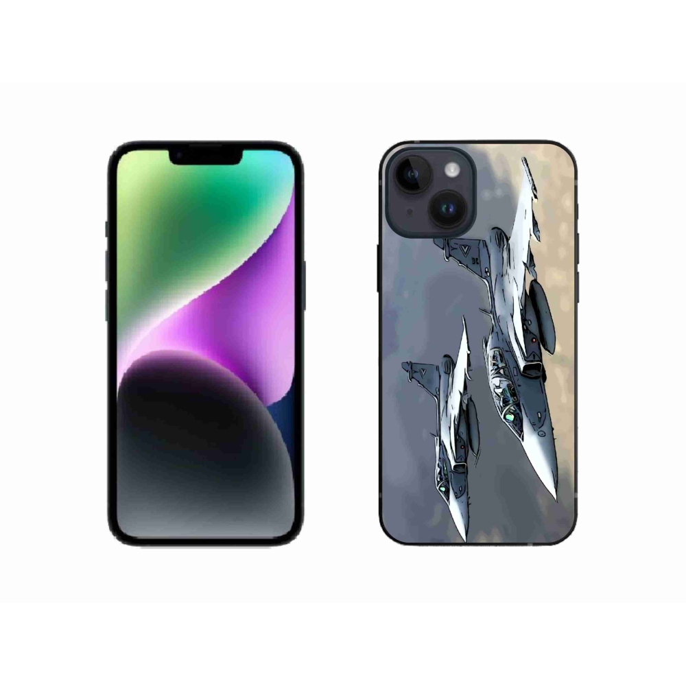 Zselés borítás mmCase iPhone 14 készülékhez - vadászrepülők