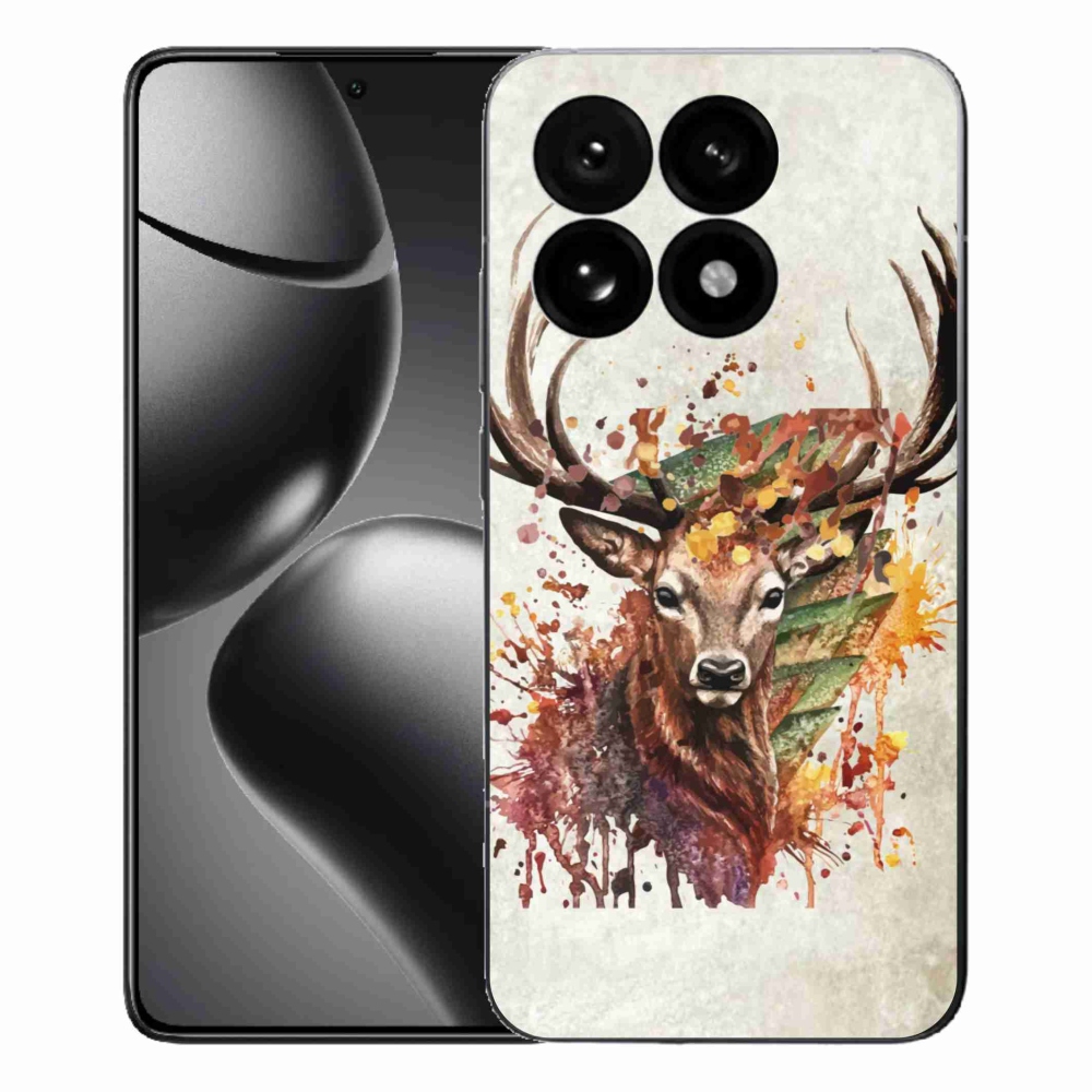 Gél borítás mmCase a Xiaomi 15T-hez - szarvas 1