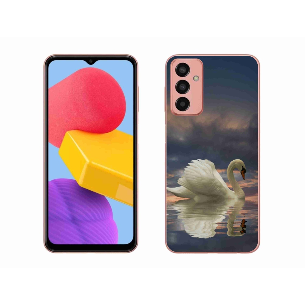 Gél védőhuzat mmCase Samsung Galaxy M13 készülékhez - hattyú