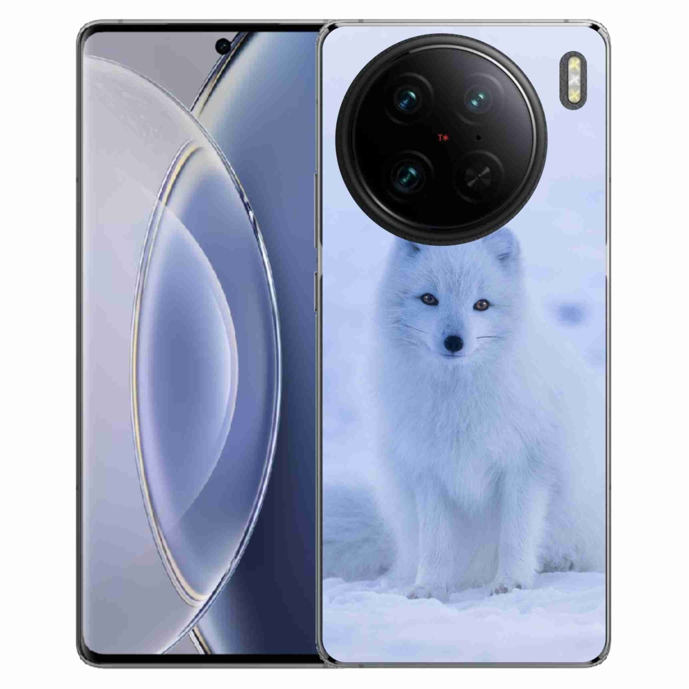 Zselés borítás mmCase a Vivo X90 Pro készülékhez - polár róka