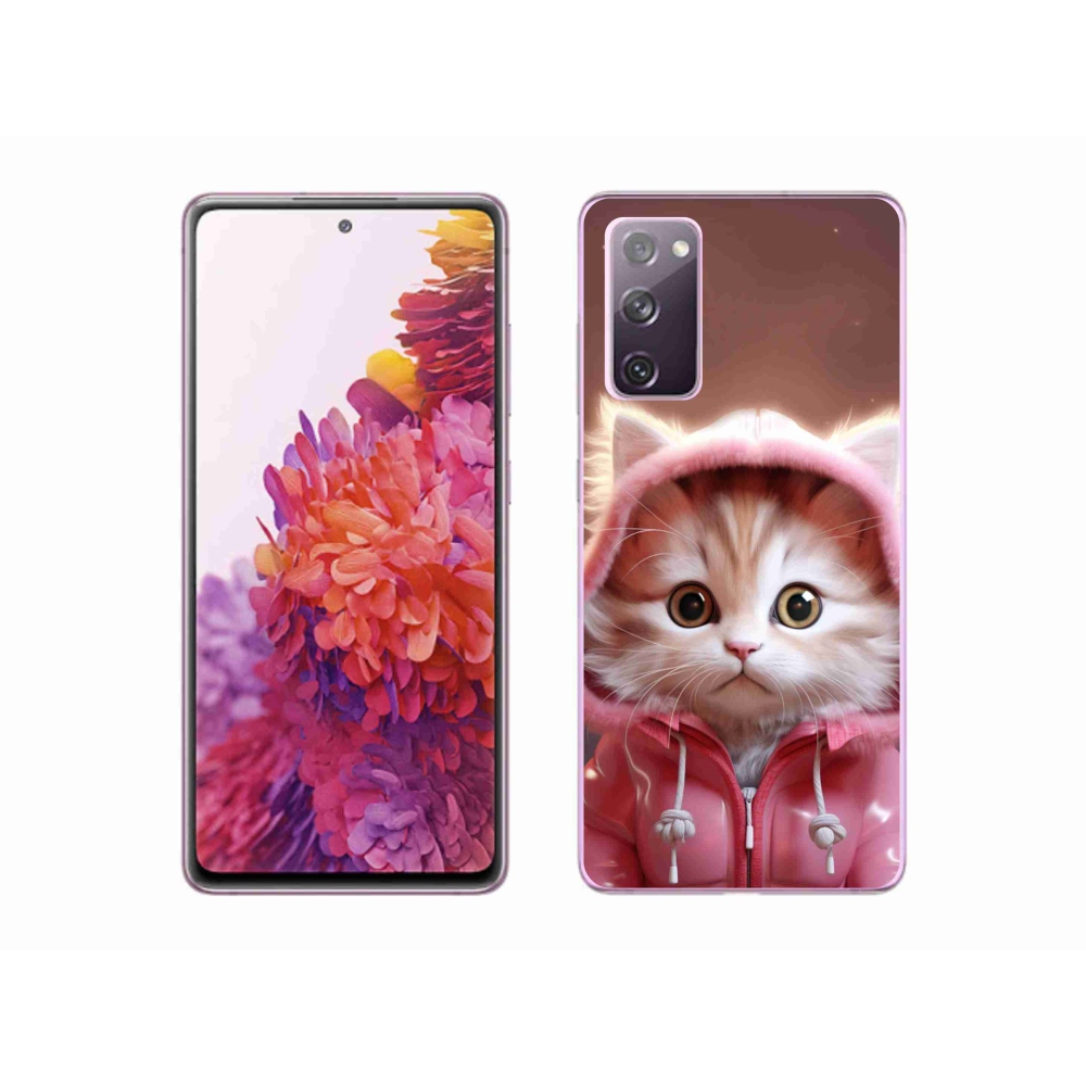 Gél borítás mmCase Samsung Galaxy S20 FE - aranyos cica 3