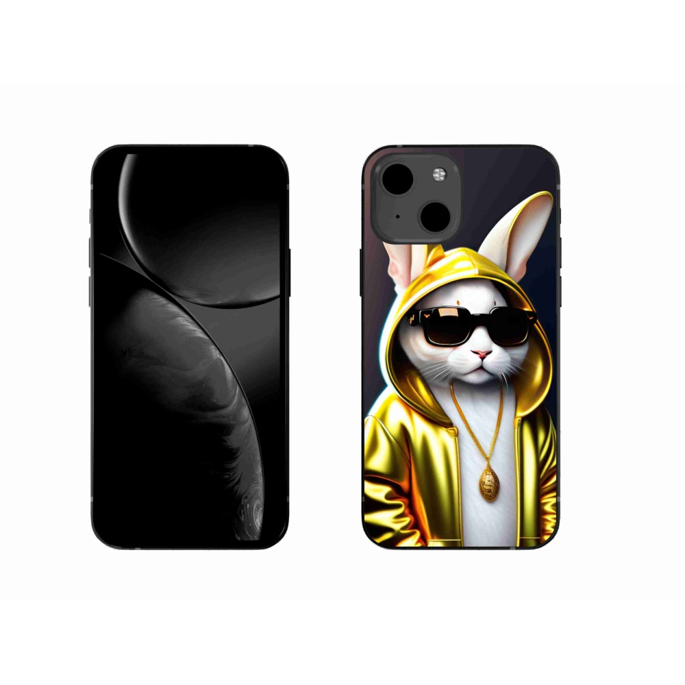 Zselés borítás mmCase iPhone 13 készülékhez - cat boss