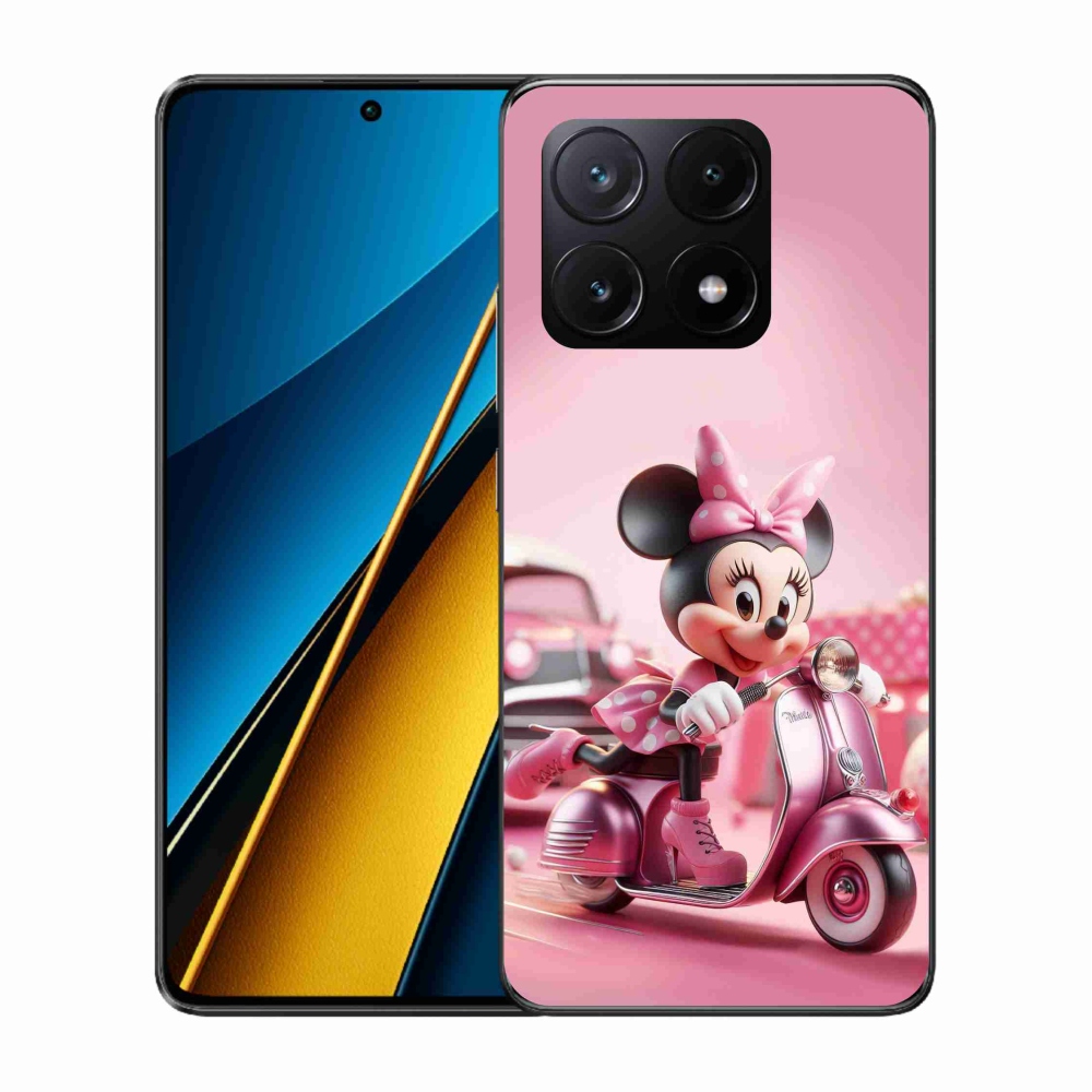 Gél borítás mmCase a Xiaomi Poco X6 Pro 5G számára - minnie 1